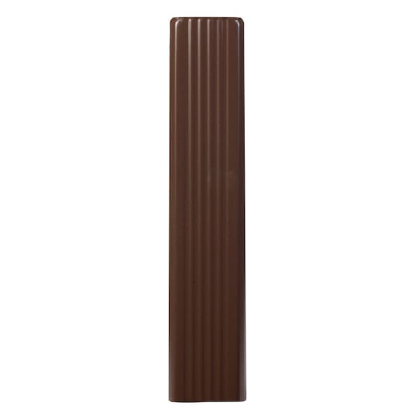 Amerimax Home Products Amerimax 3 in. H X 2 in. W X 15 in. L Brown Aluminum K Downspout Extension 2507519 - main